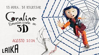 Coraline quotEs hora de Regresarquot español latino coraline coralinemovie [upl. by Rechaba]