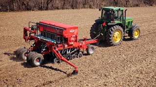 Seeding Alfalfa and Ryegrass on Day 3 [upl. by Oderfigis]