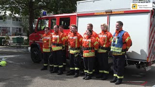 Leistungsabzeichen 2023 Landkreis Heilbronn  Gruppe Bronze der Feuerwehr Bad Rappenau [upl. by Atsejam]