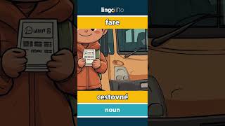 🇬🇧🇸🇰 fare  cestovné  vocabulary builder  learn English  naučme sa anglicky [upl. by Arimlede]