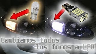 Cambiamos todos las luces de interior y matricula del Fiat Punto [upl. by Ttenaej821]