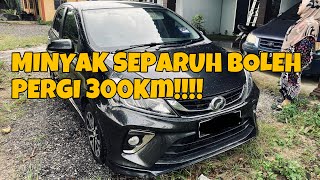 VLOG MYVI FUEL CONSUMPTION MYVI MEMANG SUPERB  JKR PATUT DISWASTAKAN [upl. by Eeruhs89]