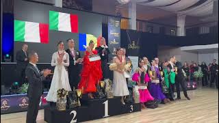 Manuel Guidotti e Silvia Mariotti Campioni del mondo di danze Standard in Slovakia [upl. by Milan329]