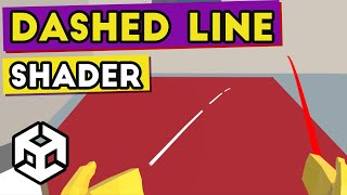 How to create Dashed line in Unity [upl. by Zolnay]