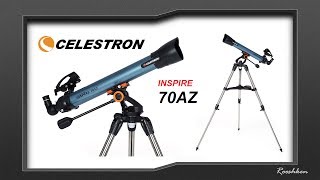 Celestron Inspire 70AZ  Recenzja i wrażenia z użytkowania teleskopu [upl. by Asiled]