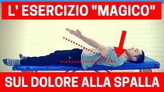 L quotesercizio magicoquot per battere il DOLORE ALLA SPALLA periartrite tendinopatia [upl. by Durwin]