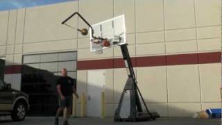 VST200 Volleyball Spike Trainer for heightadjustable Basketball Hoop Systems [upl. by Nali]