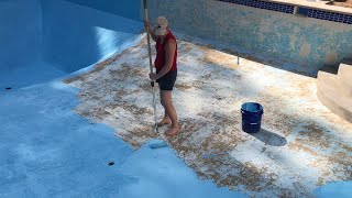 Episode 156 We painted the pool [upl. by Cruz304]