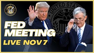 LIVE  25 BPS Rate Cuts  Federal Reserve FOMC Meeting  November 7 2024 [upl. by Jordanson]