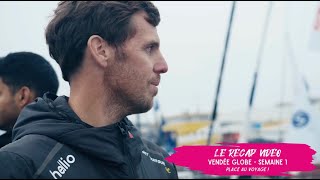 Semaine 1 sur le Vendée Globe  Place au voyage [upl. by Gurl]