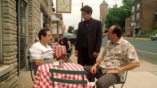 Richie Aprile Warns Christopher  The Sopranos HD [upl. by Darsie]