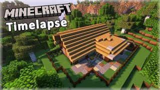 Forester Hut  Minecraft Building Timelapse [upl. by Ausoj]