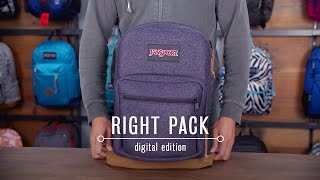 JanSport Pack Review Right Pack Digital Edition [upl. by Eniamerej]