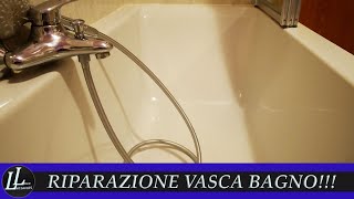 68 Riparazione vasca da bagnobathtub repair [upl. by Treblig674]