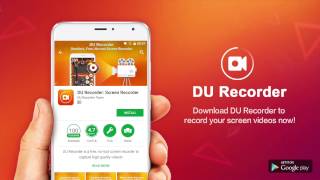 DU Recorder  Best screen recorder for Android no ads with facecam [upl. by Naleek]