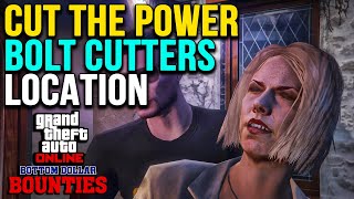 Cut the Power  Bolt Cutters Location  Sabrina Gray GTA 5 Bottom Dollar Bounties [upl. by Gearalt]