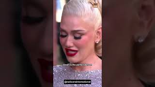 Gwen Stefani has a tearful reaction to Blake Sheltons speech during her Hollywood Walk Of Fame🥹🌟 [upl. by Akenehs273]