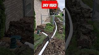 How to Dry Out Your Side Yard [upl. by Lotte846]