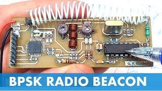 The simplest BPSK DSSS Radio Beacon with SDR demodulation [upl. by Nayd]