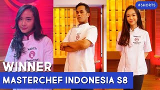 JUARA MASTERCHEF INDONESIA SEASON 8 👩‍🍳 SHORTS [upl. by Nosnek]