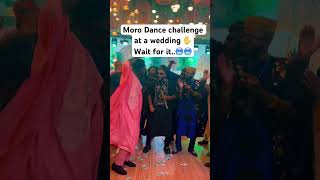 MORO DANCE CHALLENGE AT A WEDDING 🥶🥶 wedding nigerianwedding danceshorts makemefamous dance [upl. by Nitsreik]