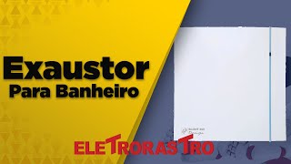 Exaustor Para Banheiro Silent200 Otam  Eletrorastro [upl. by Tucker]