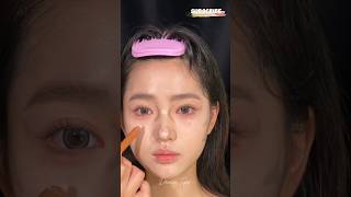 Korean makeup tutorial for bone structure shorts koreanmakeup koreanmakeuphack koreanmakeuplook [upl. by Ttnerb770]