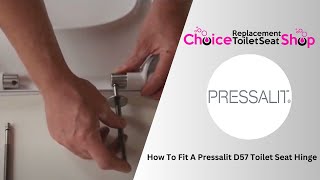 How To Fit A Pressalit D57 Toilet Seat Hinge [upl. by Innep]