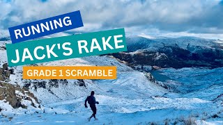 LAKE DISTRICT FELL RUNNING  JACK’S RAKE  STICKLE TARN  LANGDALE [upl. by Ahsiyn]