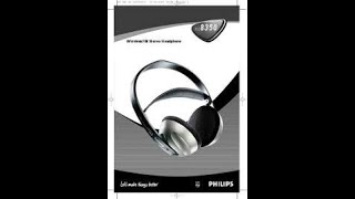 philips wireless headphones sbc hc 8355 [upl. by Nirrol]