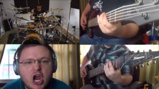 New Millennium Cyanide Christ  Meshuggah Full Band Cover by Cinematic [upl. by Betthel]