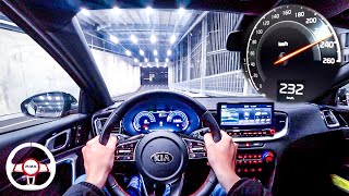 2020 KIA ProCeed GT 204HP NIGHT POV DRIVE Onboard 60FPS [upl. by Jeannine]