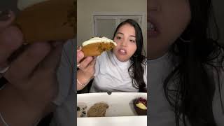 CRUMBL COOKIES OF THE WEEK  ASMR  MUKBANG  EATINGSHOW [upl. by Ecyla351]