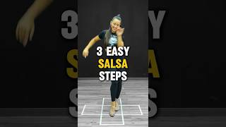 Try these 3 easy Salsa steps Salsa Tutorial For Beginners [upl. by Perl]