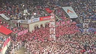 3d8  Concurs de castells 2024  Colla Castellers Xiquets de Tarragona [upl. by Ancel]