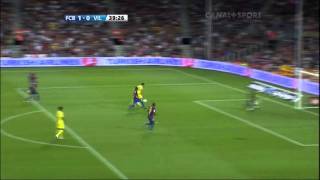 Victor Valdes Incredible Double Save  FC Barcelona vs Villarreal 2011 ★HD★ [upl. by Aninay]