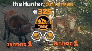 🦌theHunter Call of the Wild 325  EN BUSCA DEL DIAMANTE DE MUFLÓN Y LINCE MEXICANOS  INTENTO 1 [upl. by Ecnedurp]