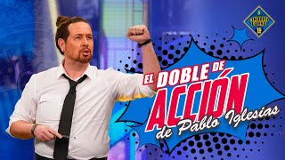 CARLOS LATRE  El doble de acción de Pedrerol frente a frente con Juanma Castaño  El Hormiguero [upl. by Drye]