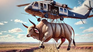 How Farmers Raise Millions Of Cattle From The Air Agriculture Technology [upl. by Townsend944]