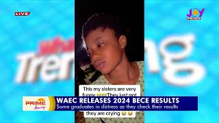 BECE students in distress as they check their results [upl. by Iew]