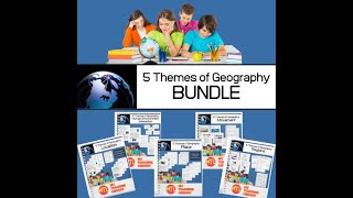 5 Themes of Geography BUNDLE [upl. by Adniram]