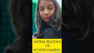 Prudential and Moral Reasons of Power Sharing  Rashmi Singh 😍 [upl. by Notsej98]