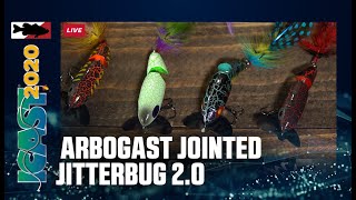 Arbogast Jointed Jitterbug 20 with Luke Palmer  ICAST 2020 [upl. by Olva78]