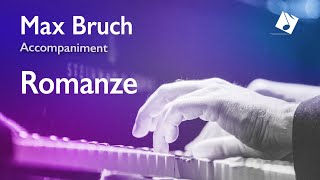 MBruch  ROMANZE for viola op85 piano accompaniment [upl. by Min]