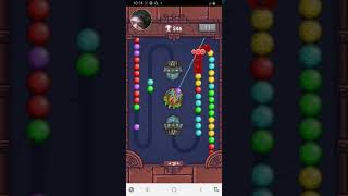 Totemia Cursed Marbles Level 145 part 34 gameplay gaming [upl. by Ahsuatal]