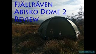 Fjällräven Abisko Dome 2 Review  2016  Vandrefalk [upl. by Eppesuig]