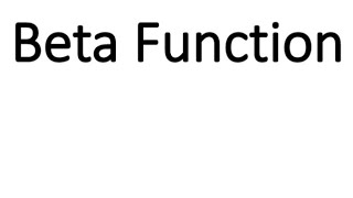 Special Functions  Beta FunctionProperties of Beta Function [upl. by Mathew626]