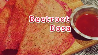 Beetroot Dosa Simple amp Tasty Recipe tiffinseries cookingkatta [upl. by Eyot]