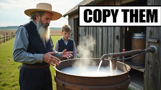 How Amish Get HOT WATER Without Boiler [upl. by Charo]