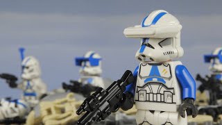 A 501st Specialist Tale  Lego Star Wars Stop Motion [upl. by Nylireg]